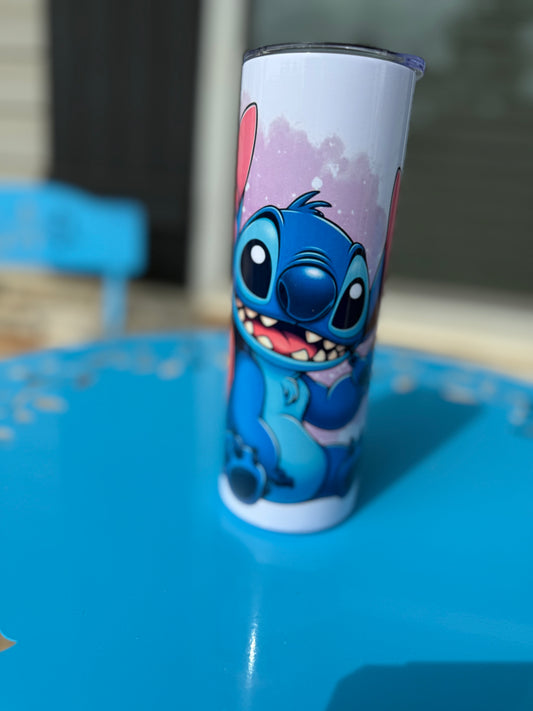 Island Girl and Alien Stainless Steel Tumbler