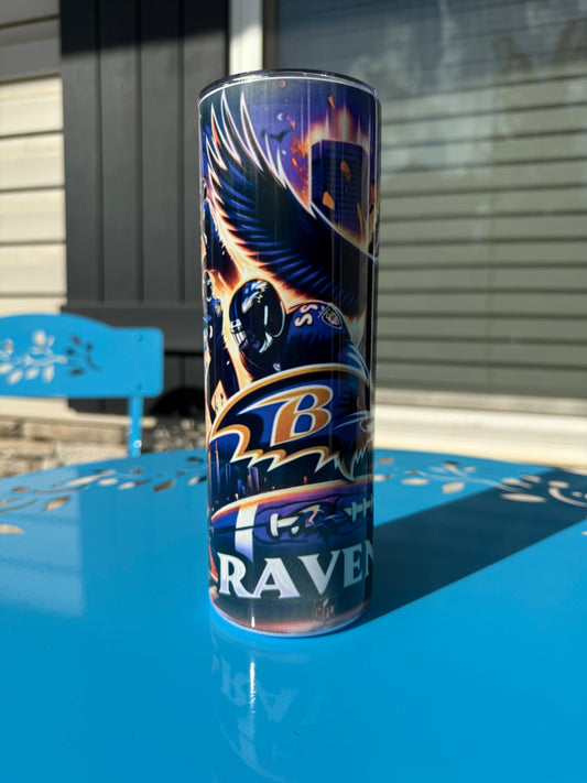 Baltimore Football Stainless Steel Tumbler