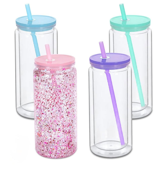 Custom 20 oz. Snow Globe Tumbler