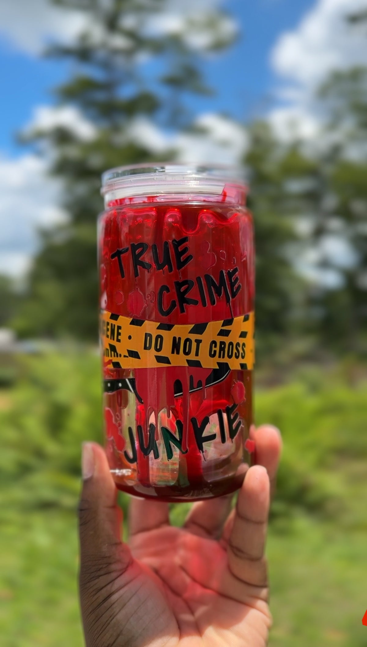True Crime Blood Drip Tumbler